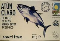 Mängden socker i Atún claro en aceite de oliva virgen extra ecológico