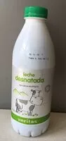 Mängden socker i Leche desnatada