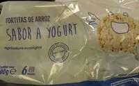 Mängden socker i Tortitas de arroz. Sabor a yogurt