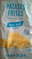 Mängden socker i Patatas fritas sin sal