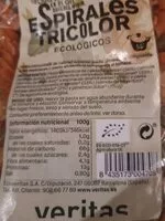 Mängden socker i Espirals tricolor