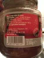 Mängden socker i Mermelada de fresa