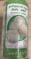 Mängden socker i Galetes D'arròs Sense Sal Eco