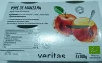 Mängden socker i Puré de manzana veritas