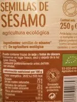 Mängden socker i Semillas de sésamo