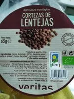 Mängden socker i Corteza Lentejas Eco Veritas 65G