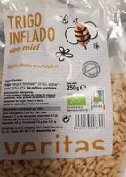 Mängden socker i Trigo inflado con miel