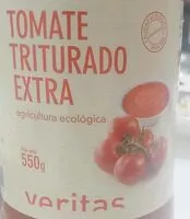 Mängden socker i Tomate triturado ecológico