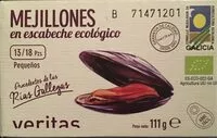 Mängden socker i Mejillones en escabeche ecológico