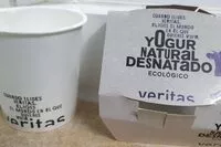 Mängden socker i Yogur natural desnatado