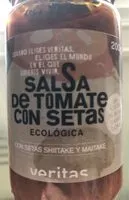 Mängden socker i Salsa de tomate con setas