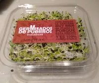 Mängden socker i Germinados de puerros