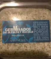 Mängden socker i Germinados de Alfalfa y Rúcula