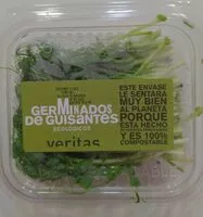 Mängden socker i Germinados de guisantes