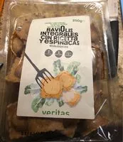 Mängden socker i Ravioli integrales con espinacas y ricotta