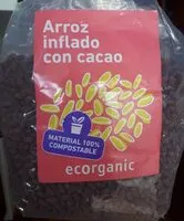 Mängden socker i Arroz inflado con cacao