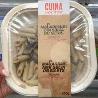 Mängden socker i Macarrones con salsa setas