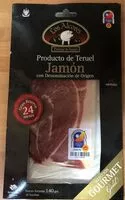 Mängden socker i Jamón Denominación de Origen Teruel