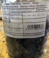 Mängden socker i Arandano