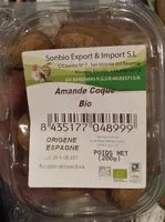 Mängden socker i Amande coque bio