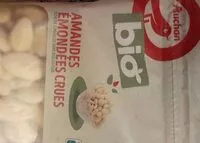 Mängden socker i Amandes Émondées Crues