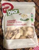 Mängden socker i Almendras crudas repeladas