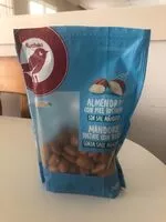 Mängden socker i Almendras con piel tostadas