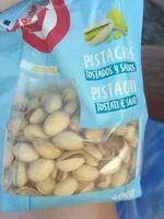 Mängden socker i Pistachos tostados y salados