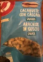 Mängden socker i Cacahuete con cascara