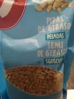 Mängden socker i Pipas de girasol