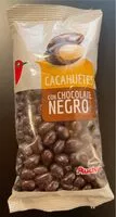 Mängden socker i Cacahuetes con Chocolate Negro