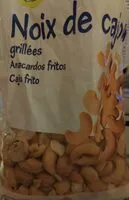 Mängden socker i Noix de cajou grillées