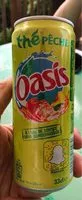 Mängden socker i Oasis Thé Pêche
