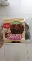 Mängden socker i Double choc muffins