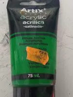 Mängden socker i Pintura acrílica verde claro