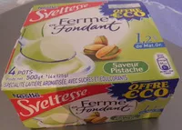 Mängden socker i Ferme & Fondant, Saveur Pistache (1,2 % MG), Offre €co (4 Pots)
