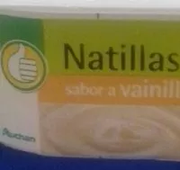 Amount of sugar in Natillas Vainilla