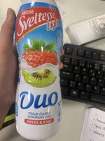 Mängden socker i Sveltesse light duo fresa & kiwi