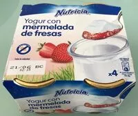 Mängden socker i Yogur con mermelada de fresas