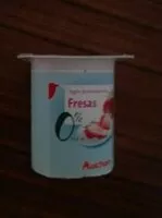 Mängden socker i Yogur desnatado con fresa