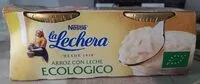 Mängden socker i La Lechera arroz con leche ecológico