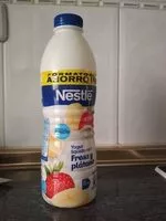 Mängden socker i Yogur líquido con fresa y plátano