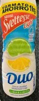 Mängden socker i Nestlé Sveltesse Light Duo Lima & Limón