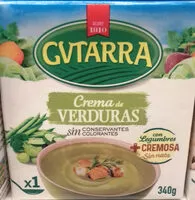 Mängden socker i Crema de verduras con legumbres envase 340 g
