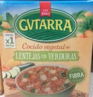 Mängden socker i Cocido vegetal lentejas con verduras