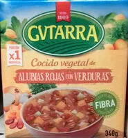 Mängden socker i Cocido vegetal de alubia pinta con verduras