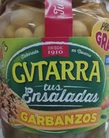 Mängden socker i Gvtarra tus ensaladas. Garbanzos