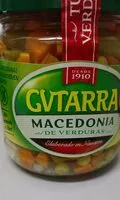 Mängden socker i Macedonia de verduras