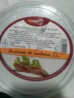 Mängden socker i Anchoas en aceite de oliva