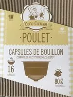 Mängden socker i Bouillon de poulet